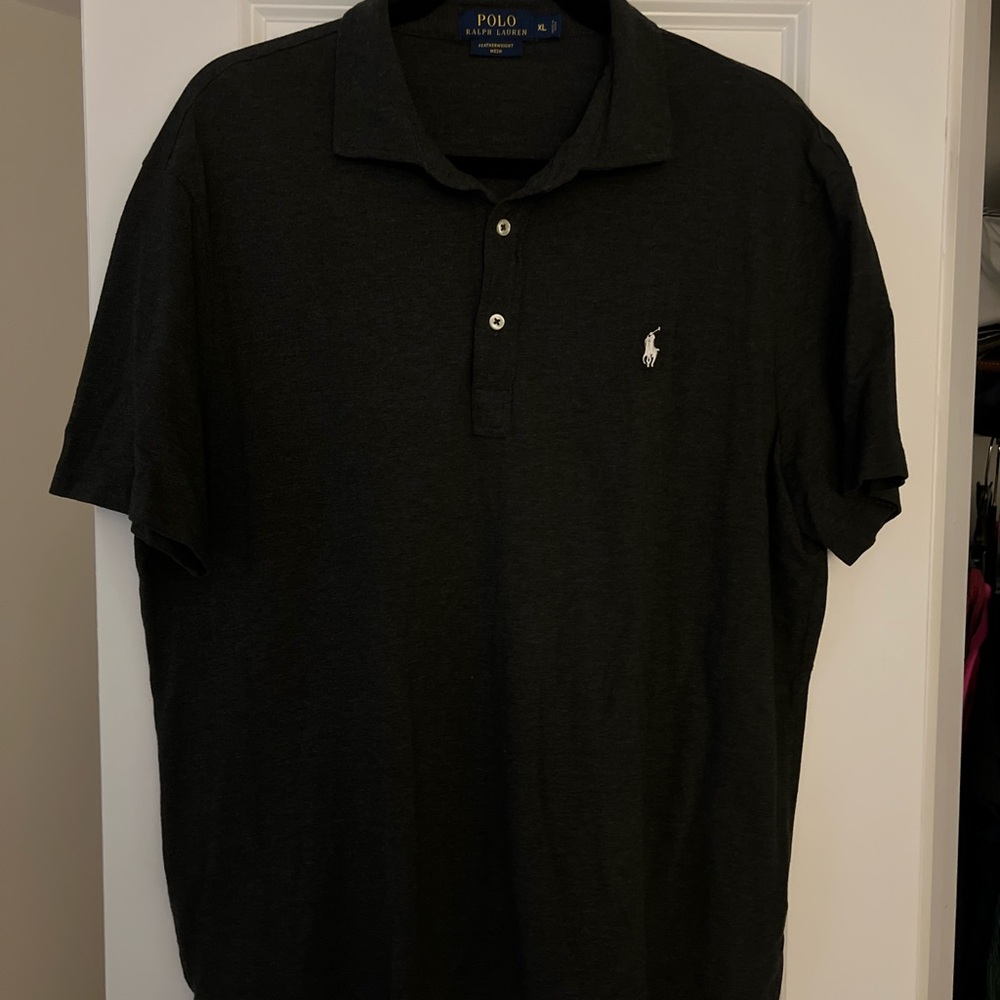 Bundle of (4) Polo by Ralph Lauren Men's Black Polo Shirt